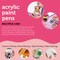 3 PACK - Incraftables Acrylic Paint Pens (12 Colors). Paint Markers for Rocks, Canvas, Wood, Plastic, Fabric, Metal & Glass. Best Acrylic Paint Markers. Stone & Rock Painting Markers Set for Kids & Adults